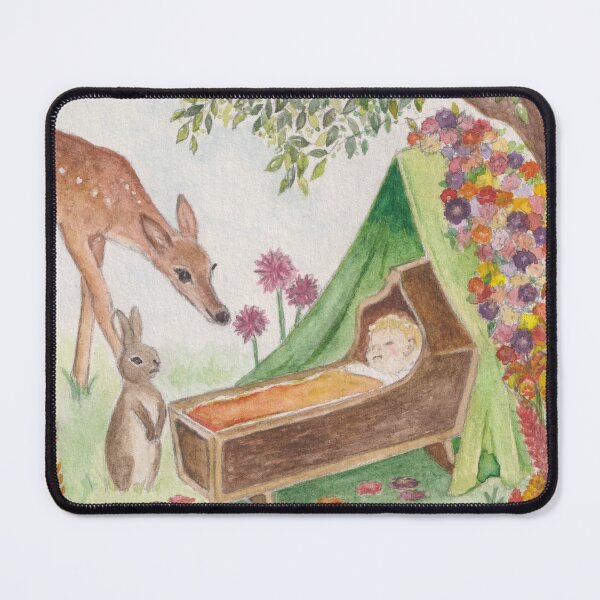 Item preview, Baby in a Bower designed and sold by jennydmiller.