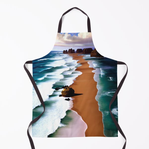 Item preview, seashore, blue ocean waves, sandy beach #5 designed and sold by supeart.
