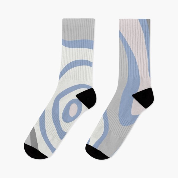 Item preview, Colorful Liquid Swirl Abstract Maximalist Pattern Retro Aesthetic Groovy Style Light & Dark Blue designed and sold by scorpiolane.
