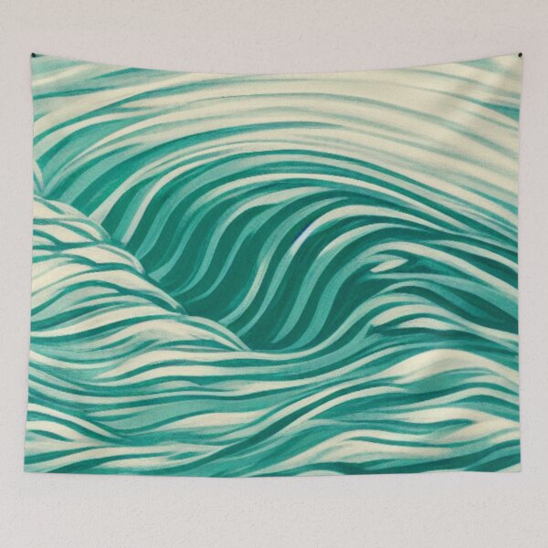 Item preview,   WAVE RAGING SEA designed and sold by starfishstuff.