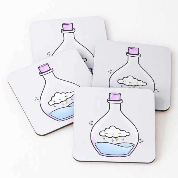 Item preview, Napping Cloud Potion Bottle  designed and sold by Stacey Roman.