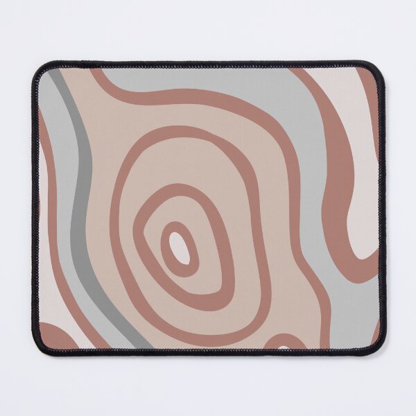 Item preview, Colorful Liquid Swirl Abstract Maximalist Pattern Retro Aesthetic Groovy Style Light & Dark Muted Orange designed and sold by scorpiolane.