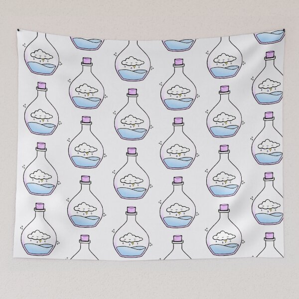Item preview, Napping Cloud Potion Bottle  designed and sold by Stacey Roman.