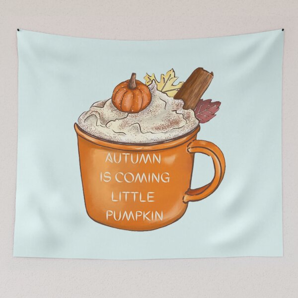 Item preview, pumpkin autumn coffee sublimation - little pumpkin designed and sold by PadLoveRed.