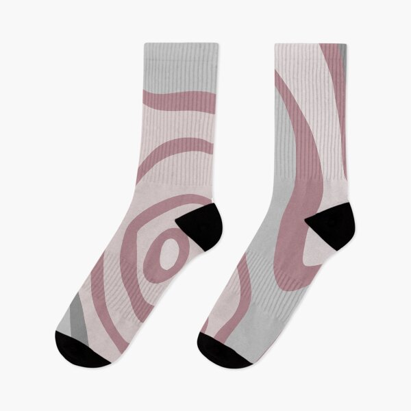 Item preview, Colorful Liquid Swirl Abstract Maximalist Pattern Retro Aesthetic Groovy Style Light & Dark Muted Pink designed and sold by scorpiolane.
