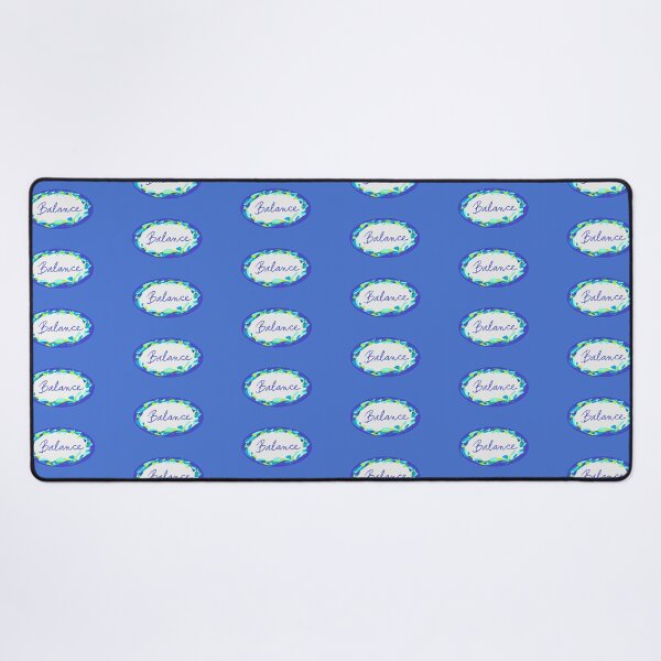 Item preview, Blue Oval Balance designed and sold by MyArtMind.