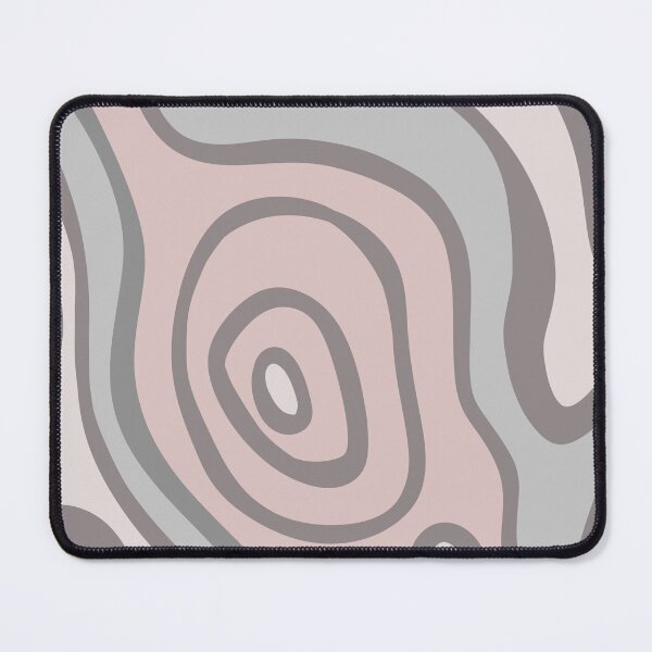Item preview, Colorful Liquid Swirl Abstract Maximalist Pattern Retro Aesthetic Groovy Style Pink & Gray designed and sold by scorpiolane.