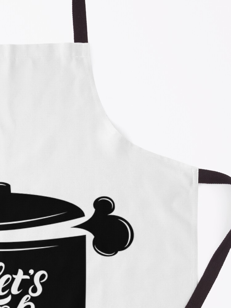 My Mom Taught Me To Cook Apron for Sale by HappyArts90