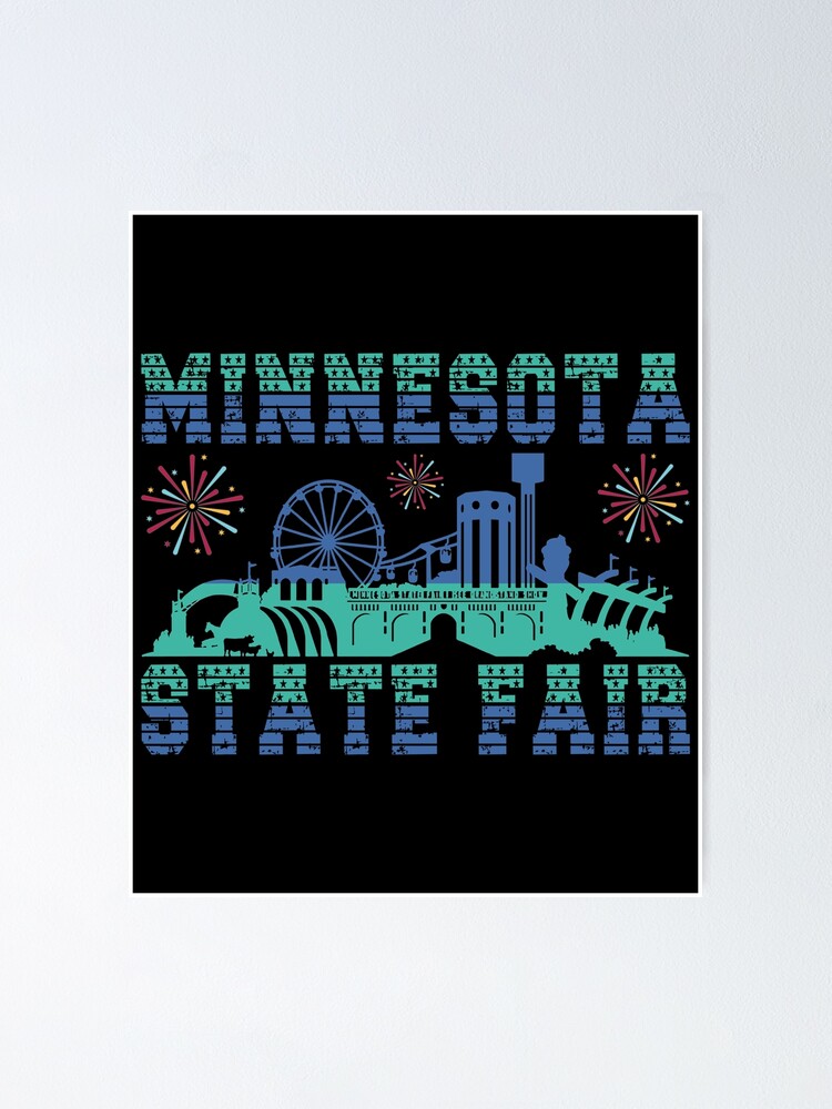 "Minnesota State Fair" Poster for Sale by hafid0 Redbubble