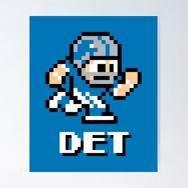 Item preview, Detroit Lions (Tecmo Super Bowl Football Player) designed and sold by The Armorsmith.