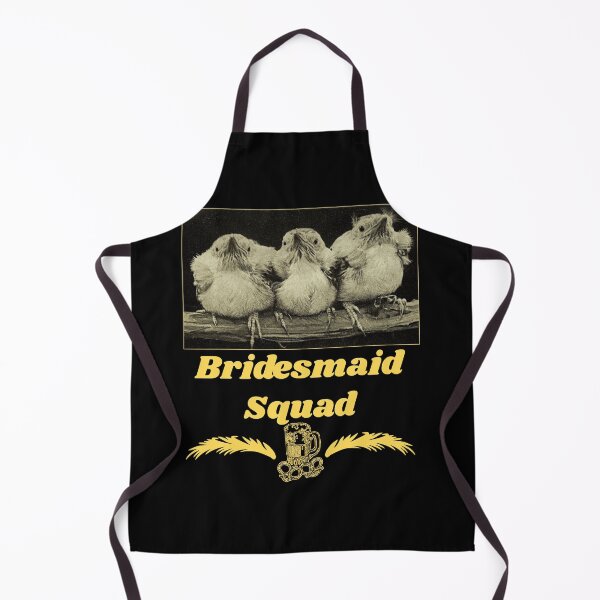 Item preview, Bridesmaid Squad - Chicks T-shirt design (also applicable on phone cases, mugs, stickers and other accessories) designed and sold by Ridiculam Toga.