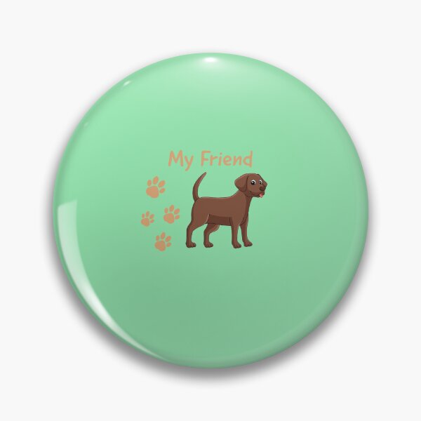 Item preview, My friend chocolate Labrador Retriever. designed and sold by StandStrong786.