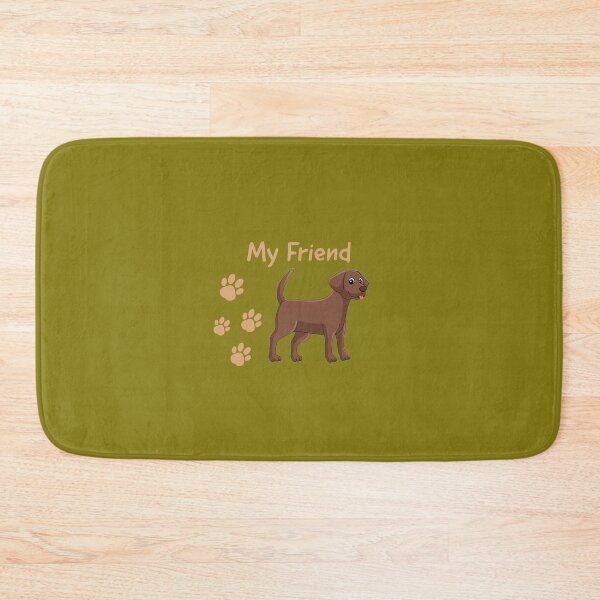 Item preview, My friend chocolate Labrador Retriever. designed and sold by StandStrong786.