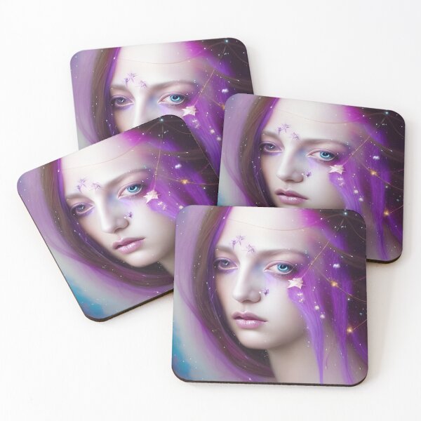 Item preview, The Purple Haired Woman designed and sold by Angelandspot.