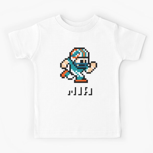 Miami Dolphins (Tecmo Super Bowl Football Player) Kids T-Shirt