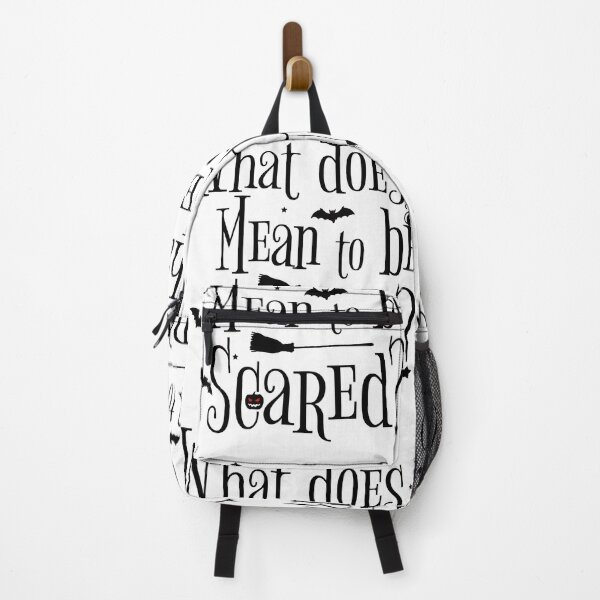 Item preview, What does it mean to be scared ? designed and sold by HBWOLFARTS.