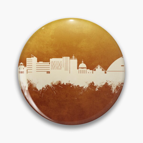 Item preview, Milton Keynes England Skyline designed and sold by ArtPrints.