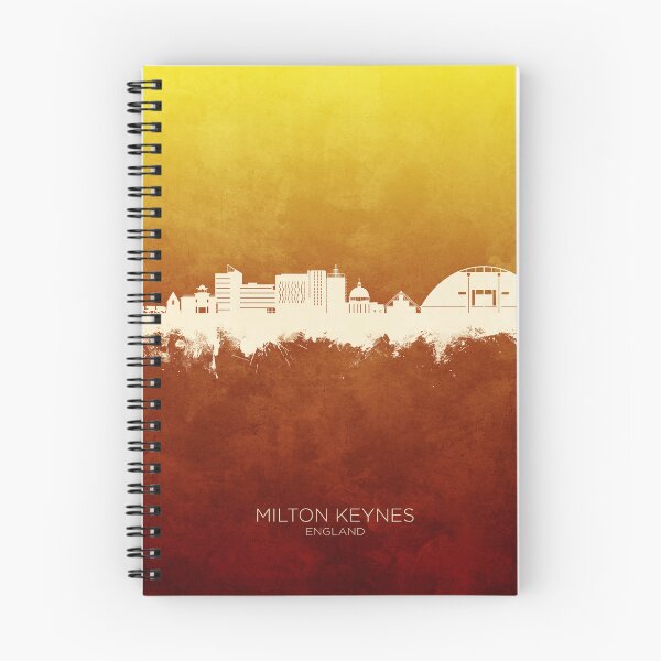 Item preview, Milton Keynes England Skyline designed and sold by ArtPrints.