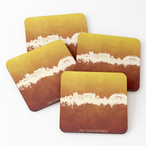 Item preview, Milton Keynes England Skyline designed and sold by ArtPrints.