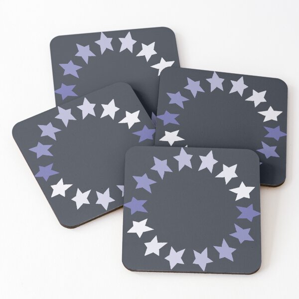 Item preview, Periwinkle Star Circle Graphic designed and sold by ellenhenry.