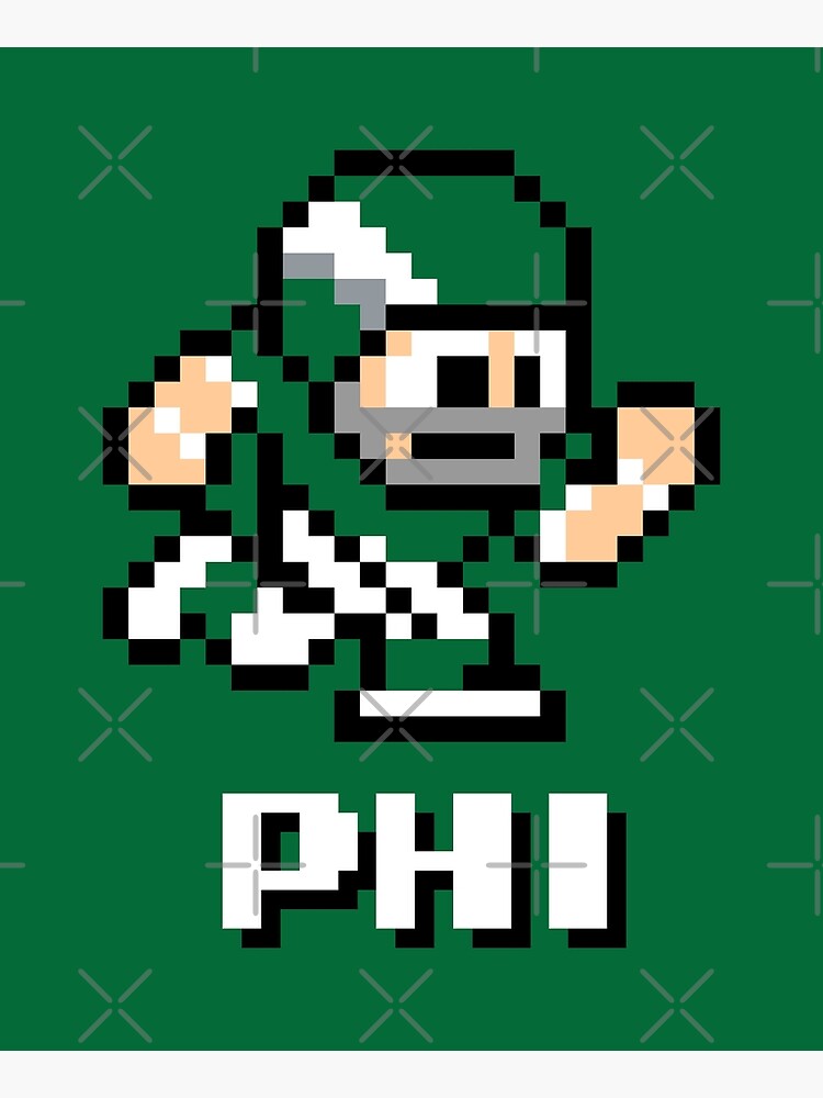 Philadelphia Eagles (Tecmo Super Bowl Football Player) | Photographic Print