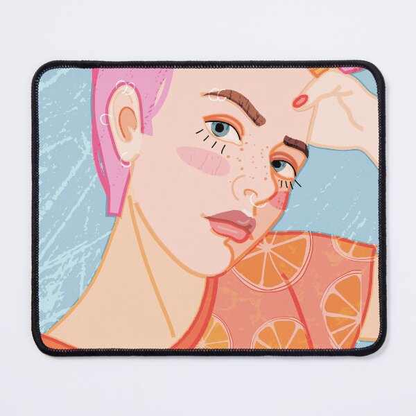 Item preview, a girl with a short haircut.  designed and sold by Kosinskaya.