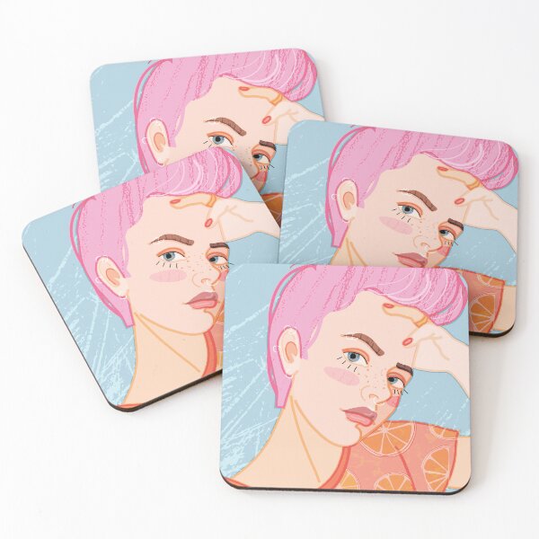 Item preview, a girl with a short haircut.  designed and sold by Kosinskaya.
