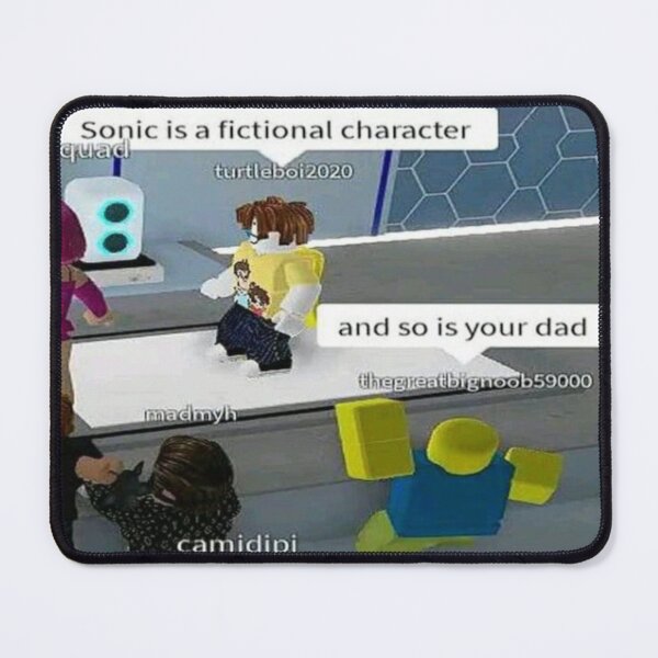 Item preview, Sonic is a fictional character and so is your dad designed and sold by EliasBNSA.