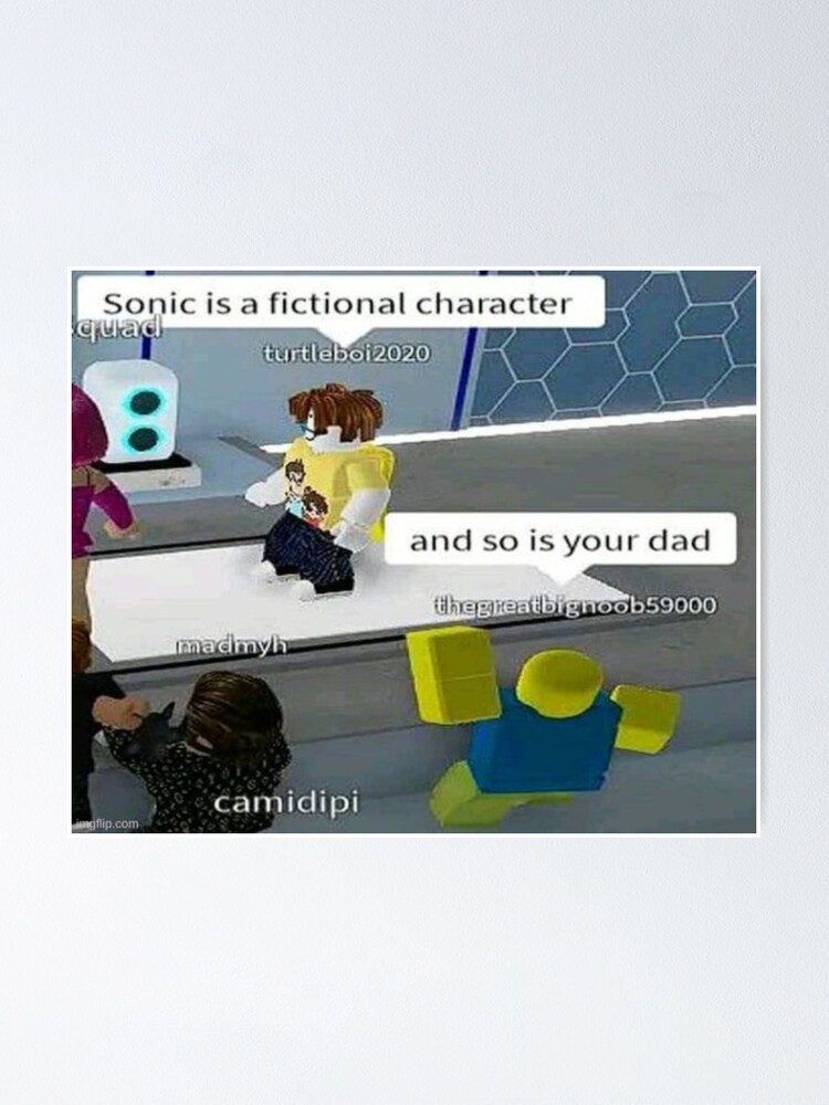 Roblox Meme Poster for Sale by DrippySwags