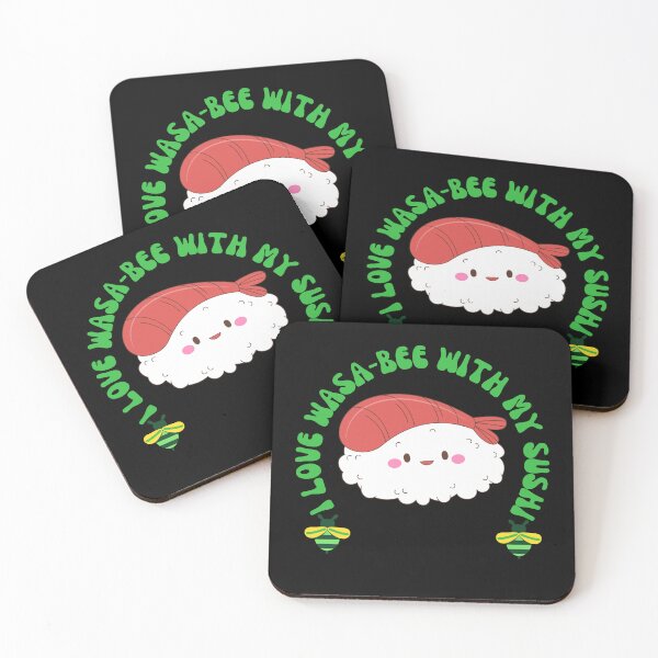 Item preview, I Love Wasabee With My Sushi designed and sold by Wehavefun.
