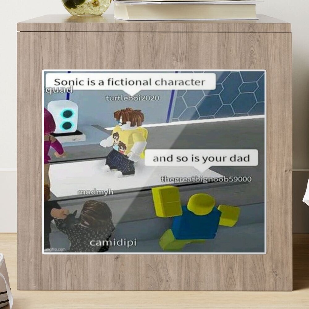 the image isnt sonic related but the roblox decal id is tho - Imgflip