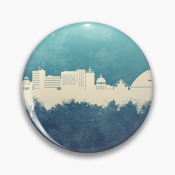 Item preview, Milton Keynes England Skyline designed and sold by ArtPrints.
