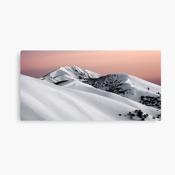 Mount Feather Top Canvas Print