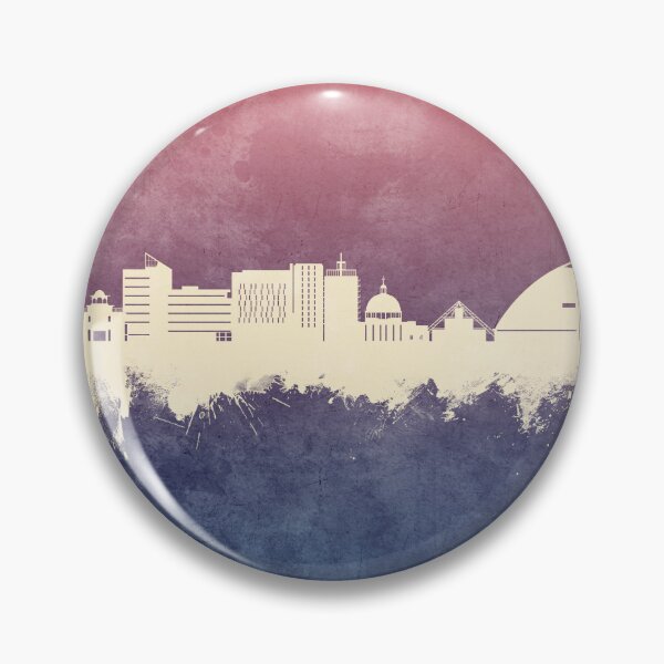 Item preview, Milton Keynes England Skyline designed and sold by ArtPrints.