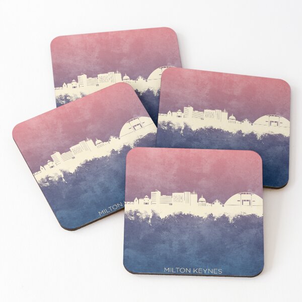 Item preview, Milton Keynes England Skyline designed and sold by ArtPrints.