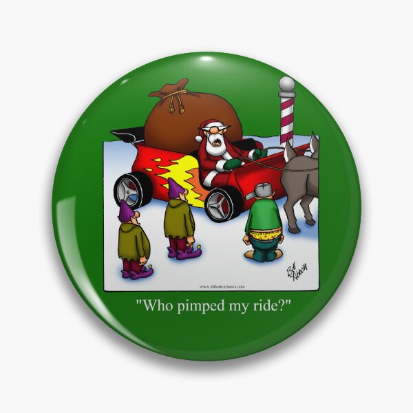 Item preview, Gracioso Spectickles Navidad Trineo de Papá Noel Dibujos animados Humor designed and sold by abbottoons.