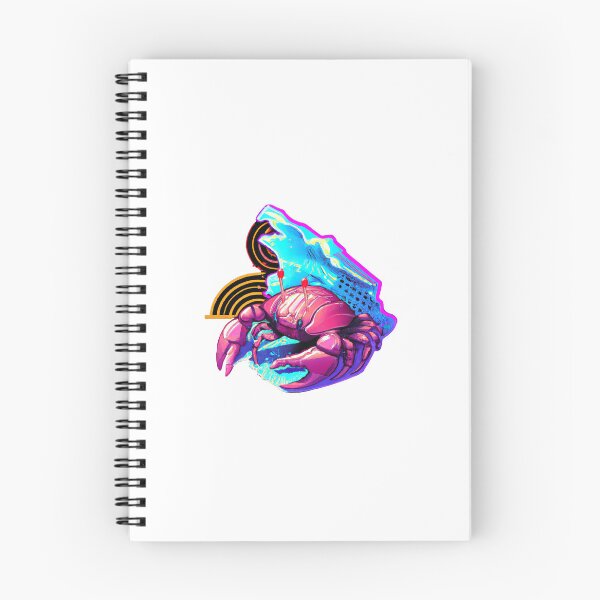 Item preview, Vaporwave Crab #1  designed and sold by DollyArtwork.
