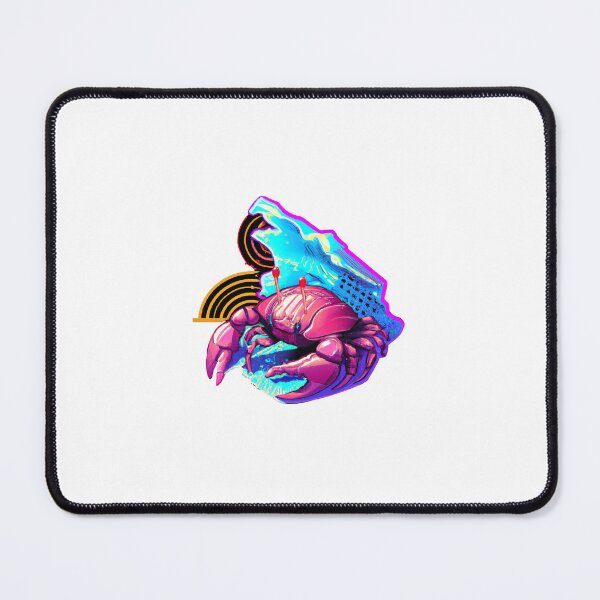 Item preview, Vaporwave Crab #1  designed and sold by DollyArtwork.