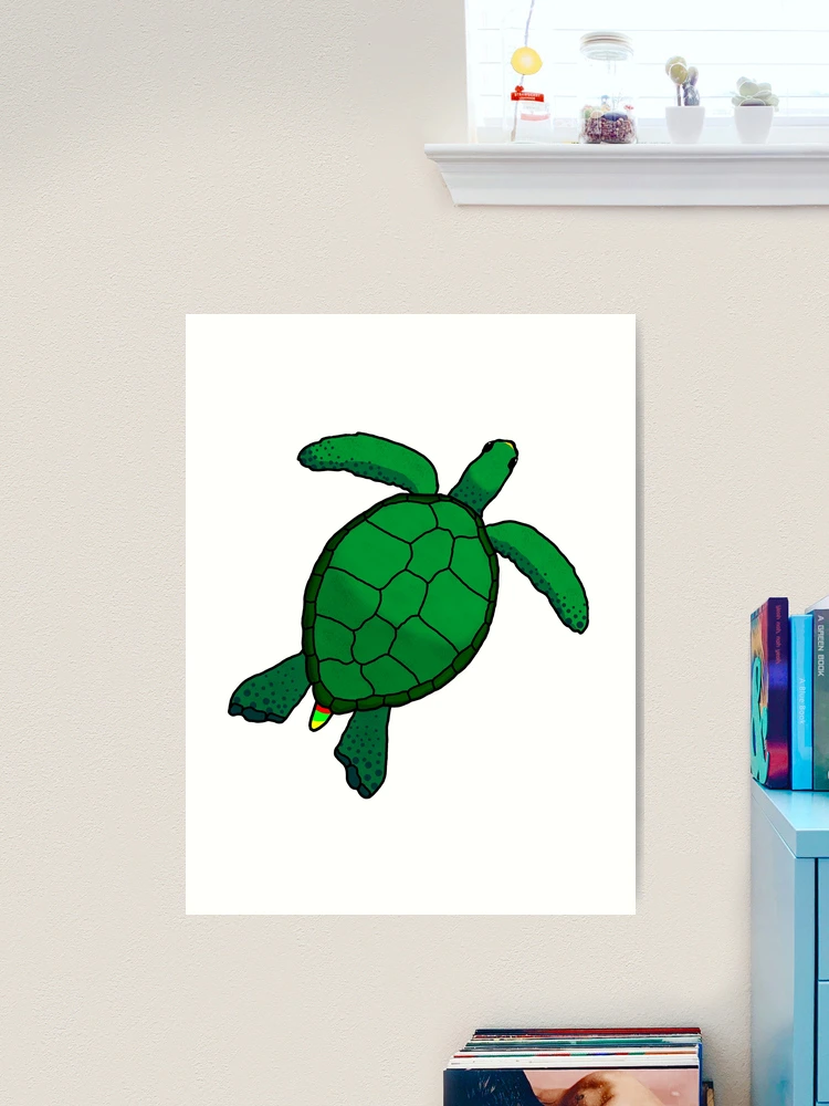 Magic Turtle Tail | Art Print