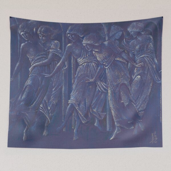 Item preview, Dancing Girls | Edward Coley Burne-Jones | 1898 Pre-Raphaelite Art designed and sold by CJET.