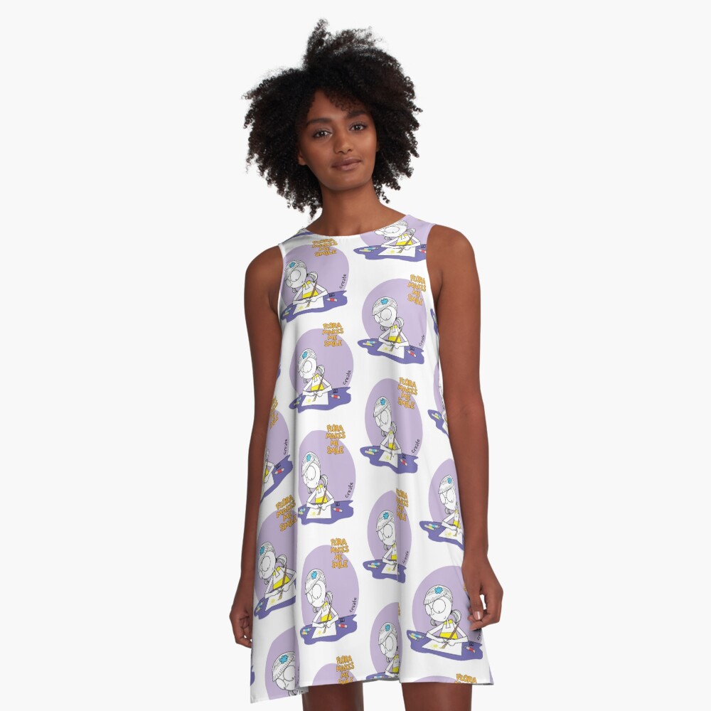 Item preview, A-Line Dress designed and sold by ThePencilCircle.