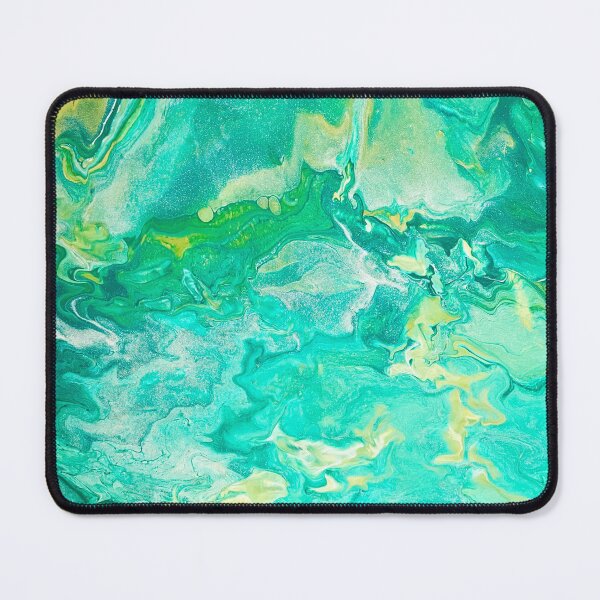 Item preview, Greengold abstract acrylic painting on canvas designed and sold by Color Splash Gallery.