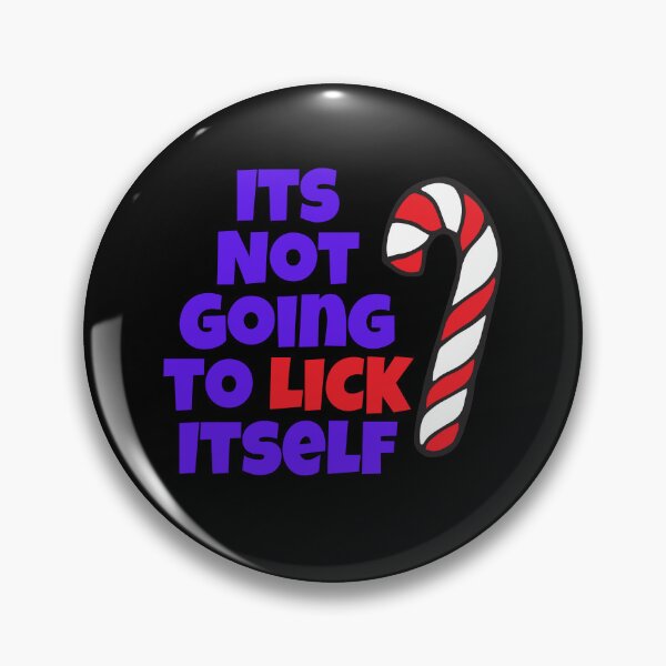 Item preview, Its Not Going to Lick Itself. Christmas Candy Cane Design designed and sold by Peter Stawicki.