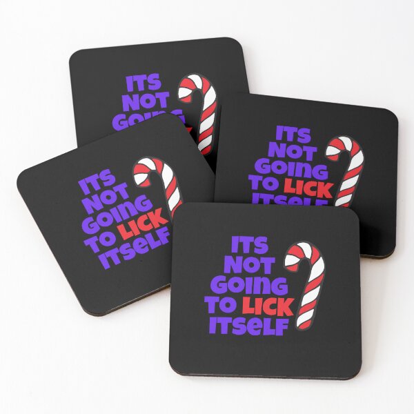 Item preview, Its Not Going to Lick Itself. Christmas Candy Cane Design designed and sold by Peter Stawicki.
