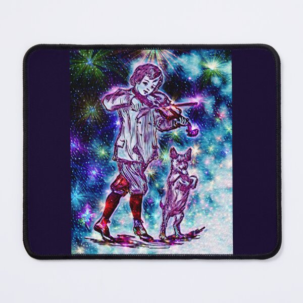 Item preview, Violin boy and dog designed and sold by Artbellachi.