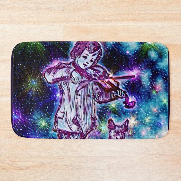 Item preview, Violin boy and dog designed and sold by Artbellachi.