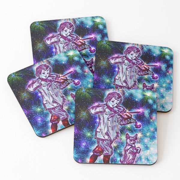 Item preview, Violin boy and dog designed and sold by Artbellachi.
