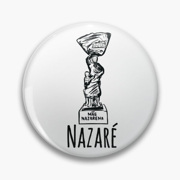 Item preview, Nazare Portugal big waves Mae Nazarena  designed and sold by Tropical Blood.