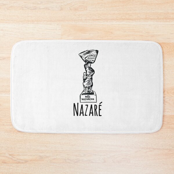 Item preview, Nazare Portugal big waves Mae Nazarena  designed and sold by Tropical Blood.