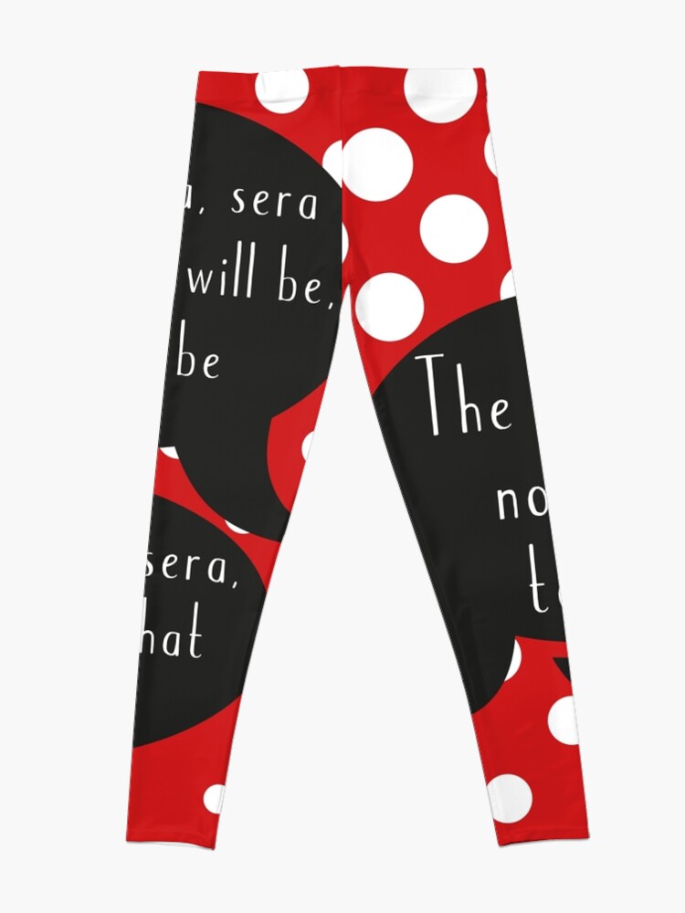 Alternate view of Que sera sera Leggings